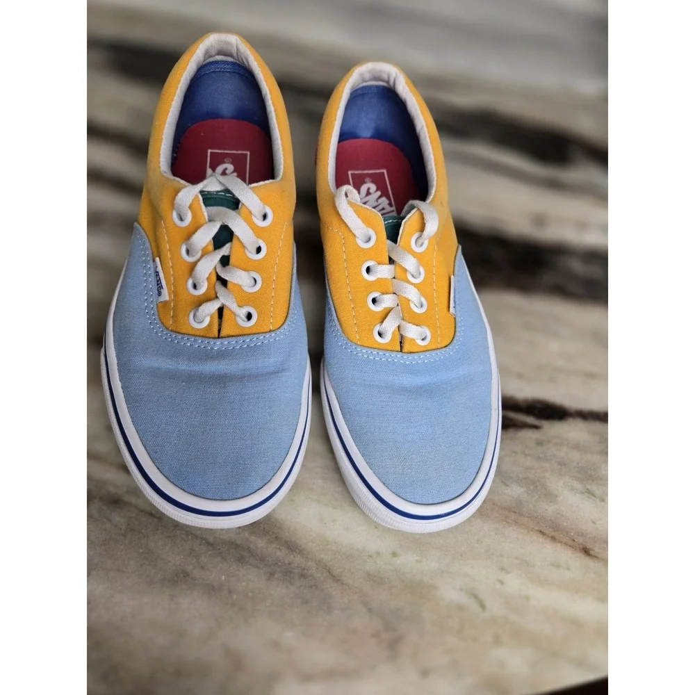 Vans Era Canvas 'Colorblock' Multi/Bright Women 7.5 Men 6 Retro Style Y2K Style‎
